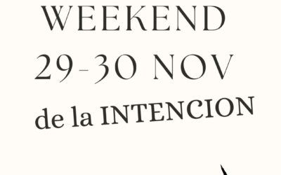 WEEKEND DE LA INTENCIÓN